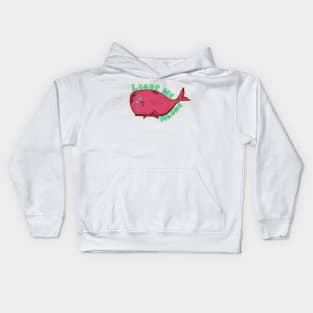 Big Sweet Whale Kids Hoodie